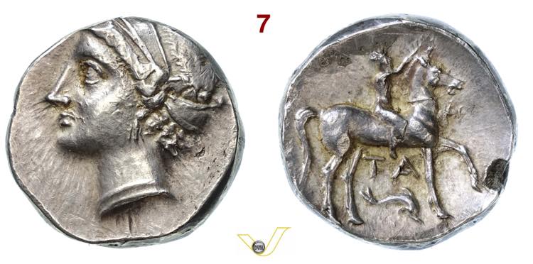 CALABRIA  Tarentum  (288-281 a.C.) ... 